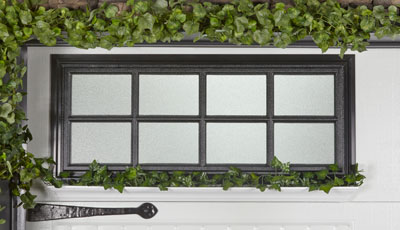 Unique Garage Products - Planter Box Door Décor - Carriage Long Green Vines