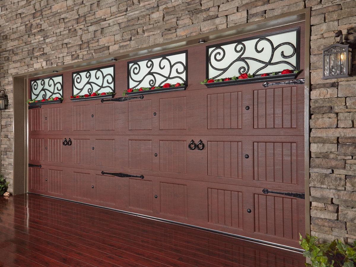 Unique Garage Products - Planter Box Door Décor - Red